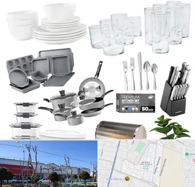 فروشگاه ظروف آشپزخانه در فاز دو اندیشه