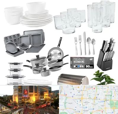 فروشگاه ظروف آشپزخانه در جنت آباد تهران 