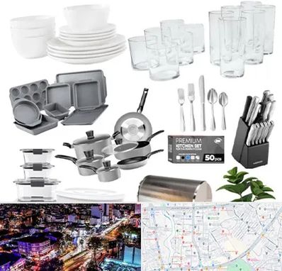 فروشگاه ظروف آشپزخانه در منظریه رشت 