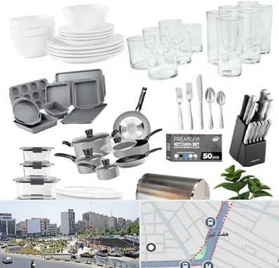 فروشگاه ظروف آشپزخانه در هفت تیر