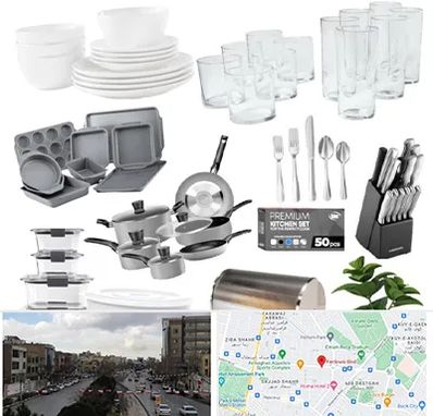 فروشگاه ظروف آشپزخانه در بلوار فردوسی مشهد 