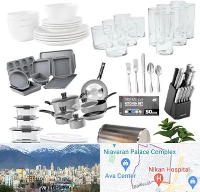 فروشگاه ظروف آشپزخانه در آجودانیه 