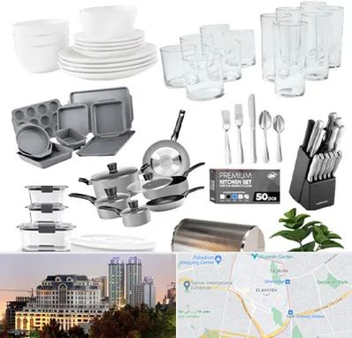 فروشگاه ظروف آشپزخانه در فرشته 