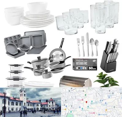 فروشگاه ظروف آشپزخانه در میدان شهرداری رشت 