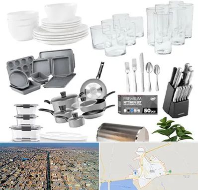 فروشگاه ظروف آشپزخانه در بندر ماهشهر