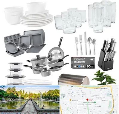 فروشگاه ظروف آشپزخانه در سرسبز 