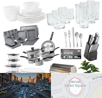 فروشگاه ظروف آشپزخانه در نواب 