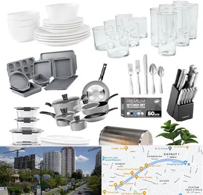 فروشگاه ظروف آشپزخانه در اندرزگو 