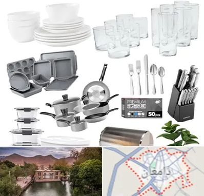 فروشگاه ظروف آشپزخانه در دامغان