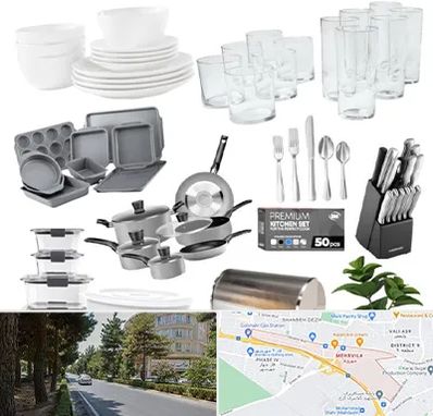 فروشگاه ظروف آشپزخانه در مهرویلا کرج 