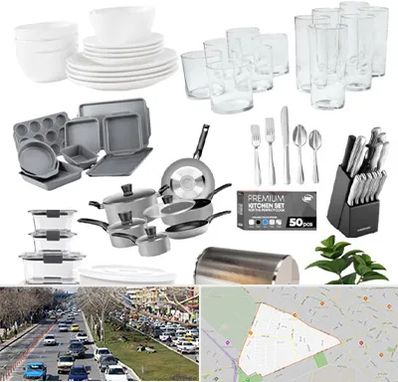 فروشگاه ظروف آشپزخانه در احمدآباد مشهد 