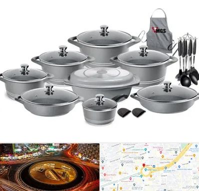 فروش لوازم آشپزخانه در میدان ولیعصر 