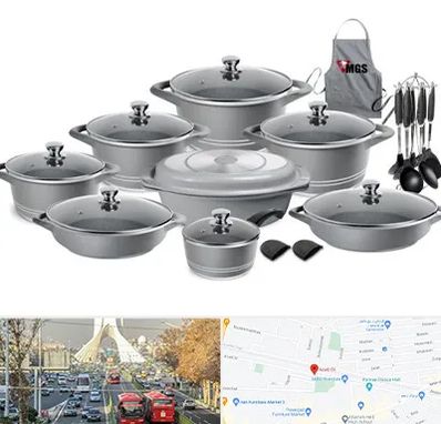 فروش لوازم آشپزخانه در خیابان آزادی 