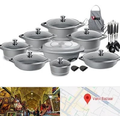 فروش لوازم آشپزخانه در بازار وکیل شیراز