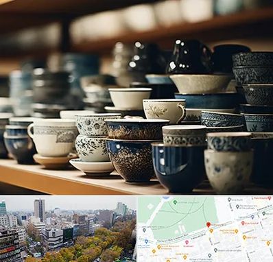 فروش ظروف چینی در بلوار کشاورز 