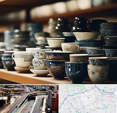 فروش ظروف چینی در ستارخان شیراز 