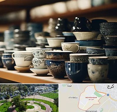 فروش ظروف چینی در مهرشهر کرج 