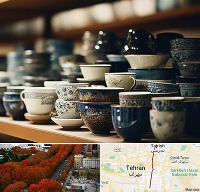 فروش ظروف چینی در ولیعصر 