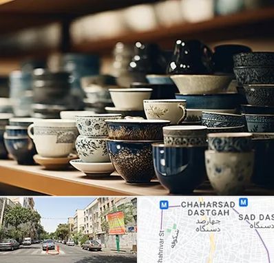 فروش ظروف چینی در چهارصد دستگاه 