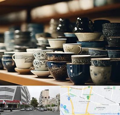 فروش ظروف چینی در بلوار فردوس 