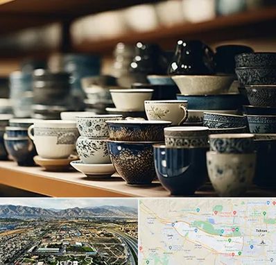 فروش ظروف چینی در منطقه 21 تهران 