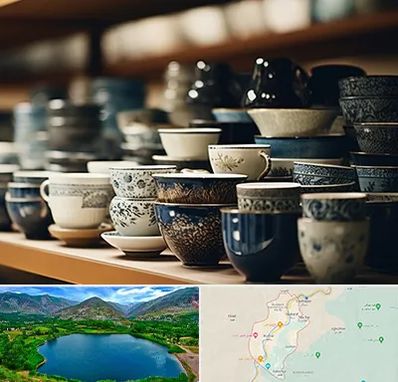 فروش ظروف چینی در رودبار