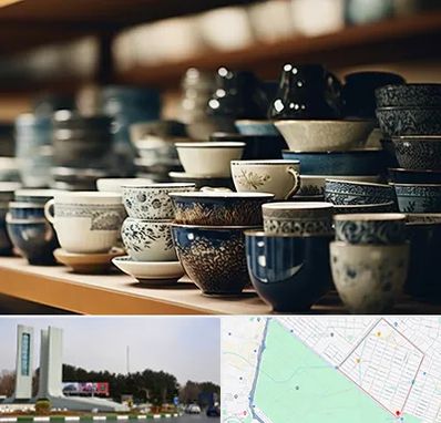 فروش ظروف چینی در بلوار فلسیطین مشهد