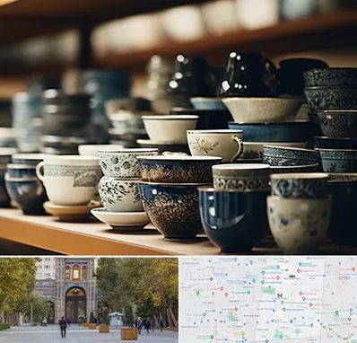 فروش ظروف چینی در منطقه 12 تهران 