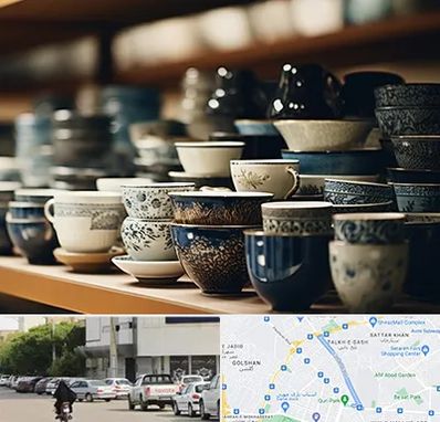 فروش ظروف چینی در قدوسی شرقی شیراز 