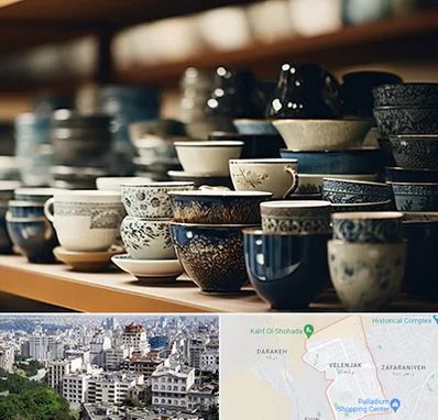 فروش ظروف چینی در ولنجک 