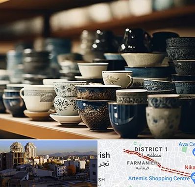 فروش ظروف چینی در فرمانیه 