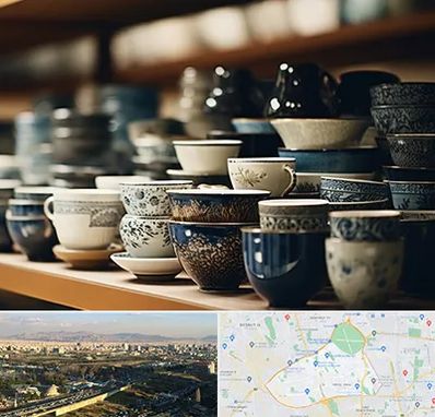 فروش ظروف چینی در منطقه 19 تهران 