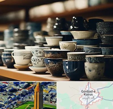 فروش ظروف چینی در گنبد کاووس