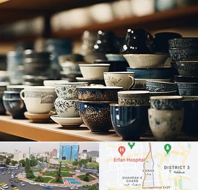 فروش ظروف چینی در ونک 