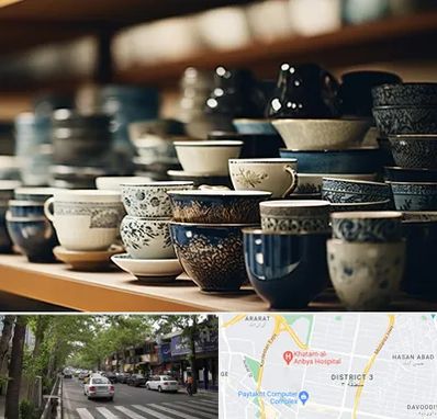 فروش ظروف چینی در ظفر 