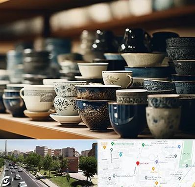 فروش ظروف چینی در شهرک آزمایش 
