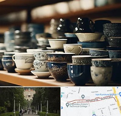 فروش ظروف چینی در بلوار معلم رشت 