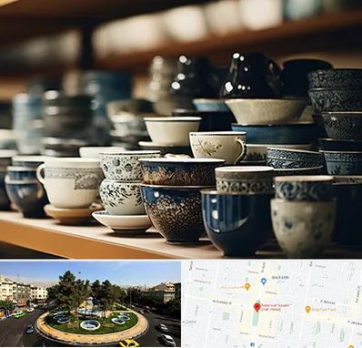 فروش ظروف چینی در هفت حوض 