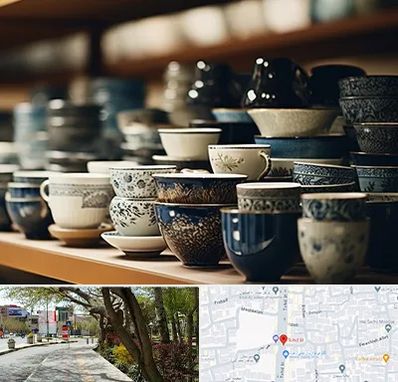 فروش ظروف چینی در خیابان توحید اصفهان 