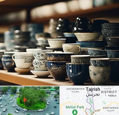 فروش ظروف چینی در تجریش 