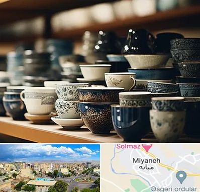 فروش ظروف چینی در میانه