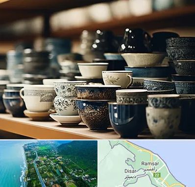 فروش ظروف چینی در رامسر