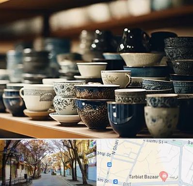 فروش ظروف چینی در تربیت تبریز