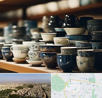 فروش ظروف چینی در نازی آباد 