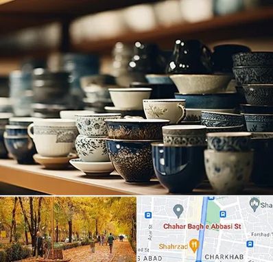 فروش ظروف چینی در چهارباغ اصفهان 