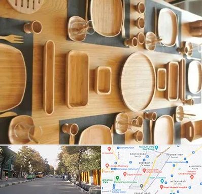 فروش ظروف چوبی در شریعتی 