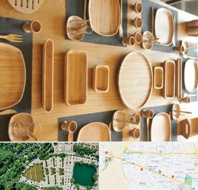 فروش ظروف چوبی در وکیل آباد مشهد 