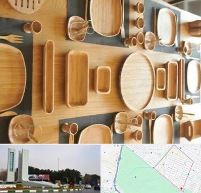 فروش ظروف چوبی در بلوار فلسیطین مشهد