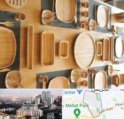 فروش ظروف چوبی در الهیه 