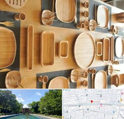 فروش ظروف چوبی در هشت بهشت اصفهان 